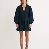 Nobody's Child Starlight Long Sleeve Mini Dress Plain