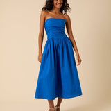 Nobody's Child Felicity Midi Dress Blue