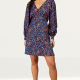 Little Mistress Animal Print Mini Dress