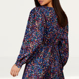 Little Mistress Animal Print Mini Dress