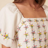 Nobody's Child Demi Midi Dress Cream