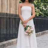 Nobody's Child Fern Midi Dress White