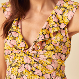 Nobody's Child Petite Beck Midi Dress Kit Floral Pink