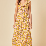 Nobody's Child Petite Beck Midi Dress Kit Floral Pink