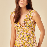 Nobody's Child Petite Beck Midi Dress Kit Floral Pink