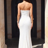 Anne Louise Boutique Mira Strapless Sequin Dress