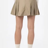 Dickies Elizaville Pleated Skirt In Khaki