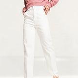 Dickies Phoenix Cropped Trousers In White