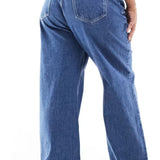 Dr Denim Echo straight leg jeans in steam mid retro W25 L32