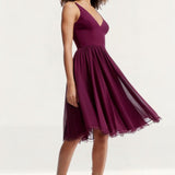 Dress The Population Alicia Dark Magenta Dress