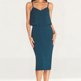 Dress The Population Alondra Pine Dress