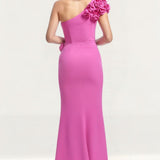 Dress The Population Aubrielle Bright Fuchsia Dress