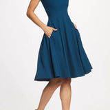 Dress The Population Catalina Peacock Blue Dress