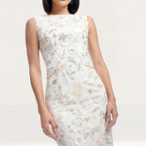 Dress The Population Claudette Ivory Multi Dress