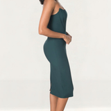 Dress The Population Cosette Pine Green Midi Dress