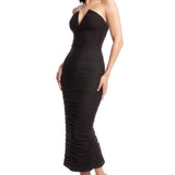 Dress The Population Ferra Mocha Dress