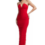 Dress The Population Ferra Red Dress