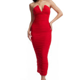 Dress The Population Ferra Red Dress