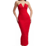 Dress The Population Ferra Red Dress