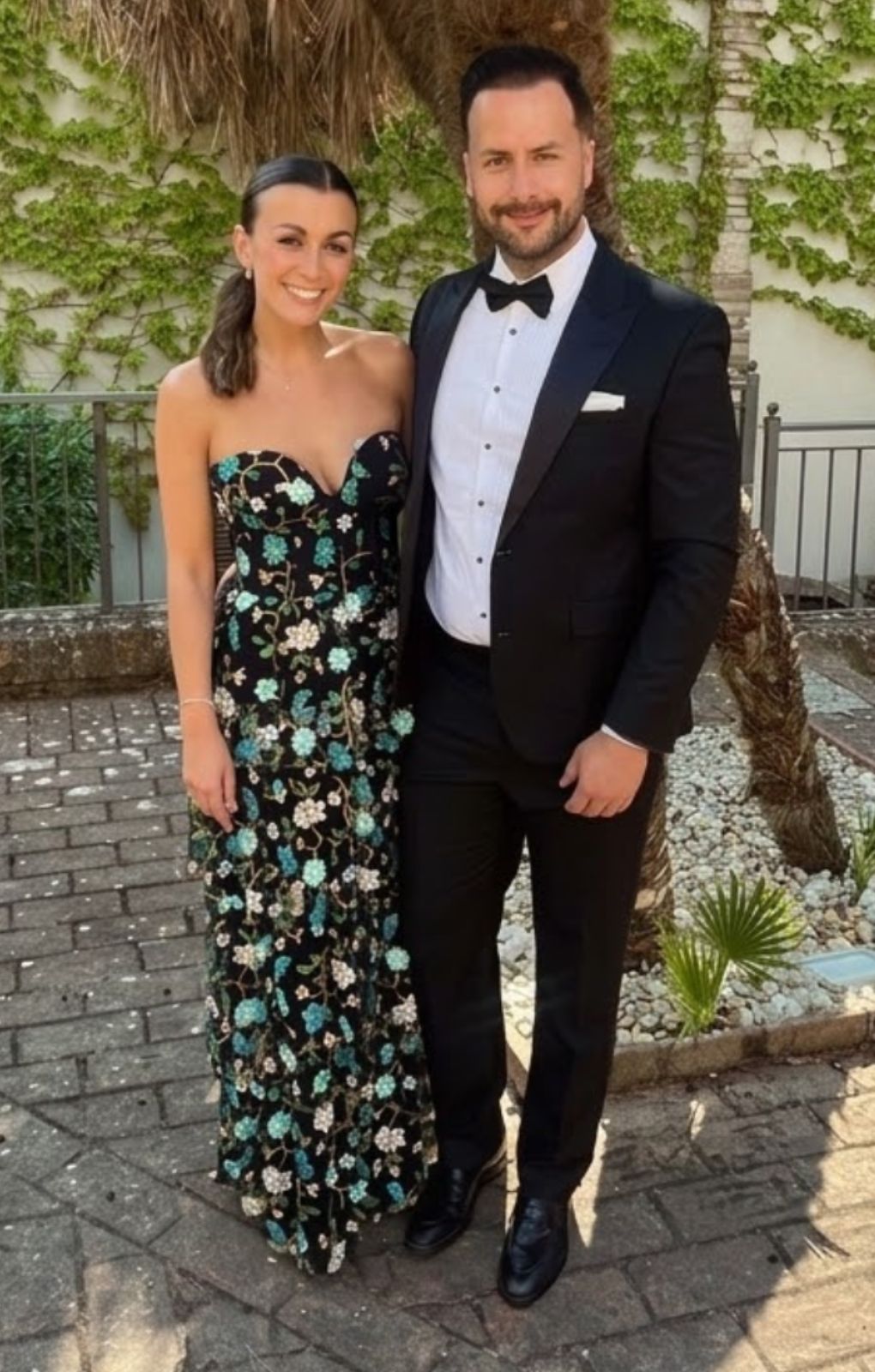 Rent Dress The Population Layana Turquoise Strapless Tiered Maxi Dress