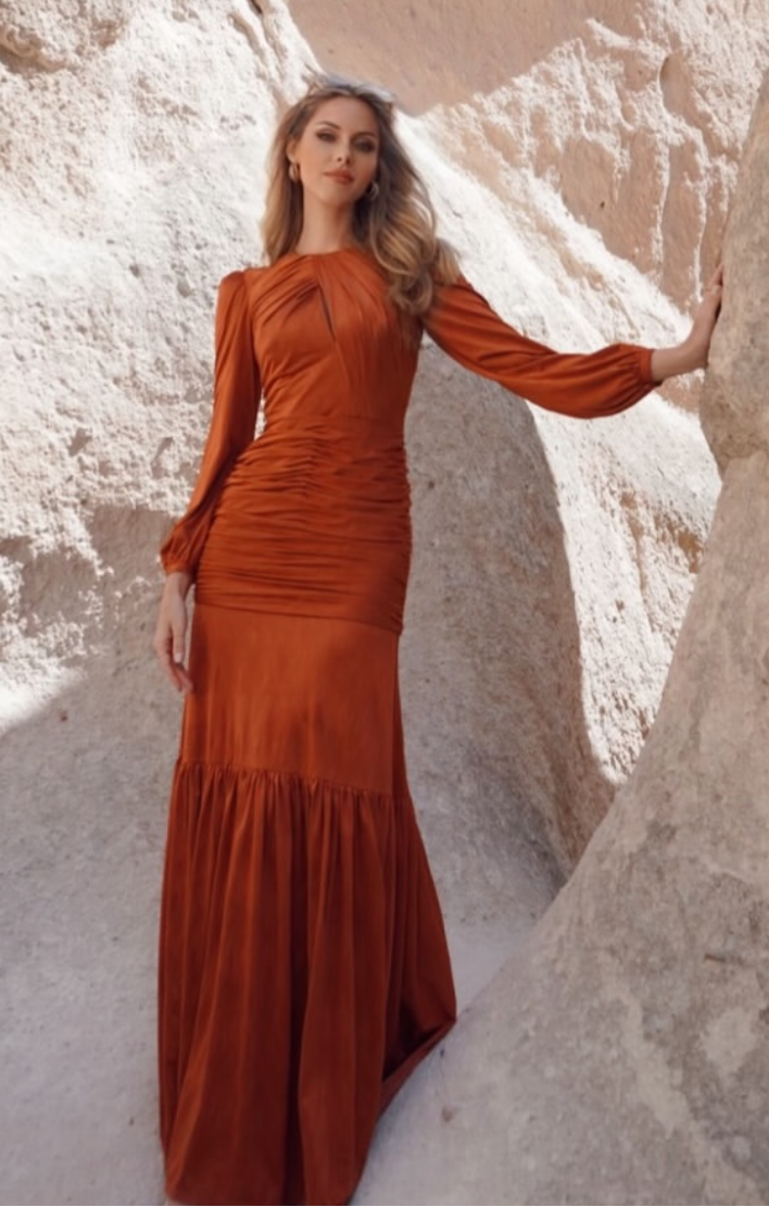 dress the population orange dress Shop Orange Dress the Population Online