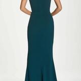 Dress The Population Sandra Pine Mermaid Maxi Dress