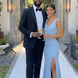 Dress The Population Sky Blue Jordan Maxi Dress