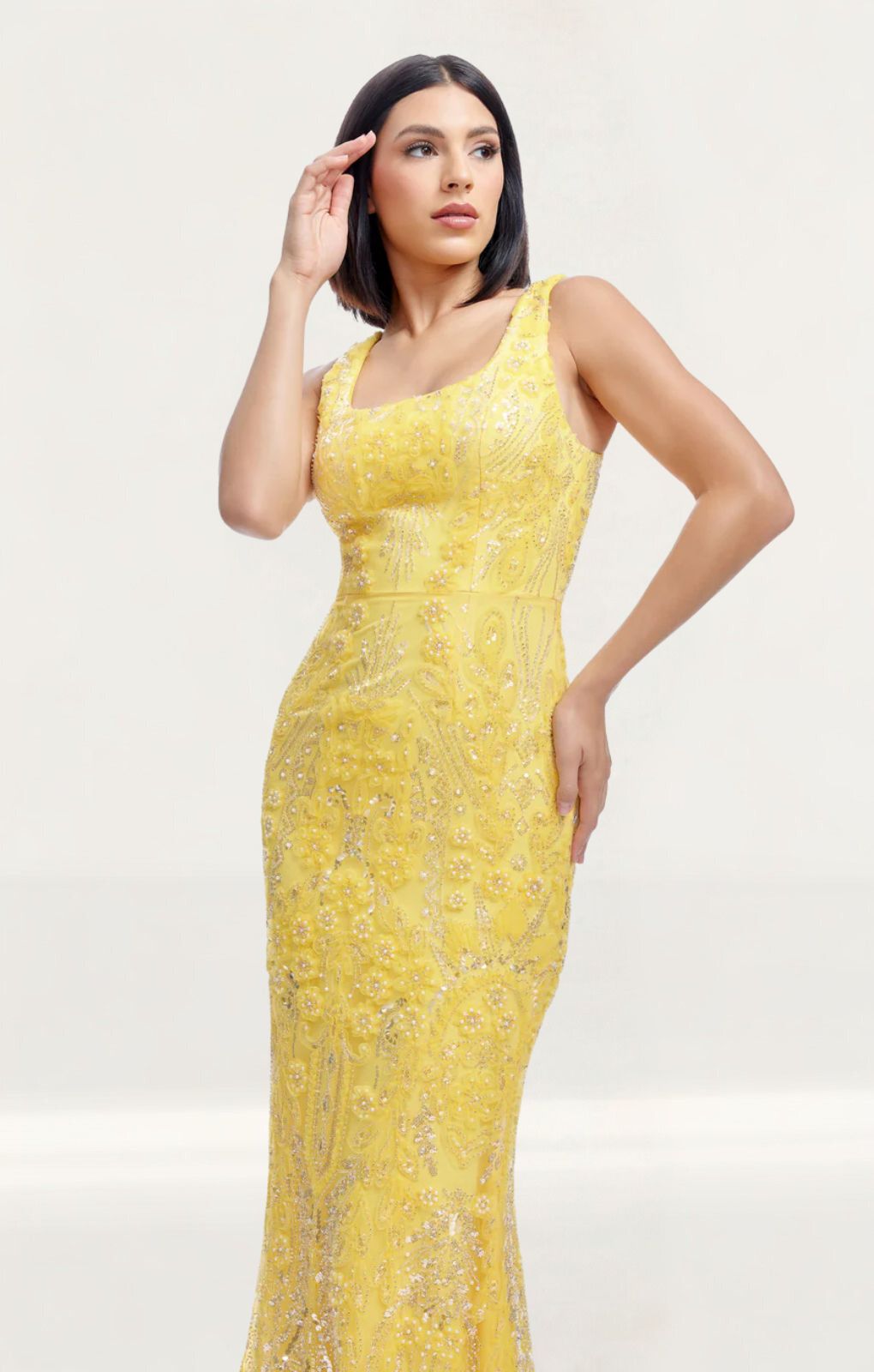 chinese dress ladies Chic Yellow Sea Stripe Halter Neck Maxi Dress for Effortless Summer Style main image 1