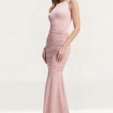 Dress The Population Violetta Blush Pink Maxi Dress