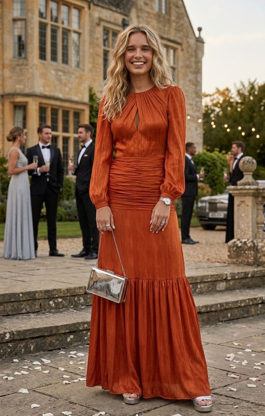 Shoulder Maxi Dress Boohoo Burnt Orange Dress Satin Orange Dresses Boohoo US Shoulder Maxi Dress Boohoo Burnt Orange Dress Satin Orange Dresses Boohoo US