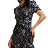 Dress The Population Navy Brittany Dress