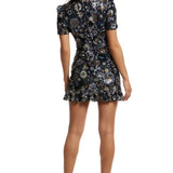 Dress The Population Navy Brittany Dress