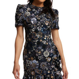 Dress The Population Navy Brittany Dress