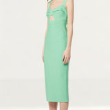 Elliatt Rosa Mint Midaxi Dress
