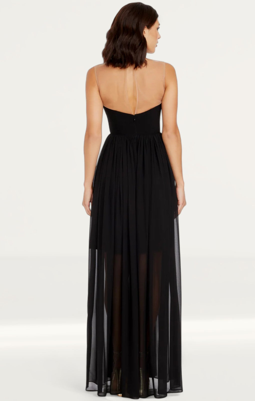 Dress The Population Eleanor Black Maxi Dress