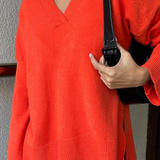 Charli London Emilia Sweater - Pomegranate