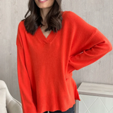Charli London Emilia Sweater - Pomegranate