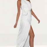 Elle Zeitoune White William Maxi Dress