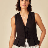 Nobody's Child Ezia Tie Front Waistcoat