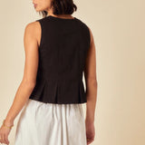 Nobody's Child Ezia Tie Front Waistcoat