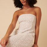 Nobody's Child Fern Midi Dress White