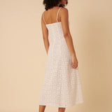 Nobody's Child Fern Midi Dress White