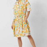 French Connection Adelphi Poplin Tie Waist Dress