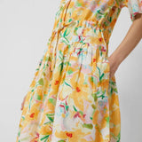 French Connection Adelphi Poplin Tie Waist Dress