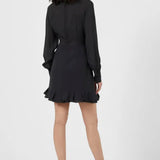 French Connection Anna Cora Pleated Ruffle Mini Dress