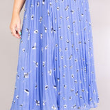 French Connection Bhelle Crepe Pannelled Midi Skirt