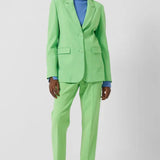 French Connection Buntie Whisper Ruth Tailored Trouser Green