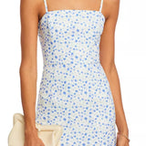 French Connection Camille Whisper Frill Hem Mini Dress