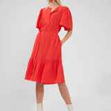 French Connection Courtney Crepe Tiered Dress