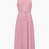 French Connection Elao Verona Button-Down Pink Midi Dress